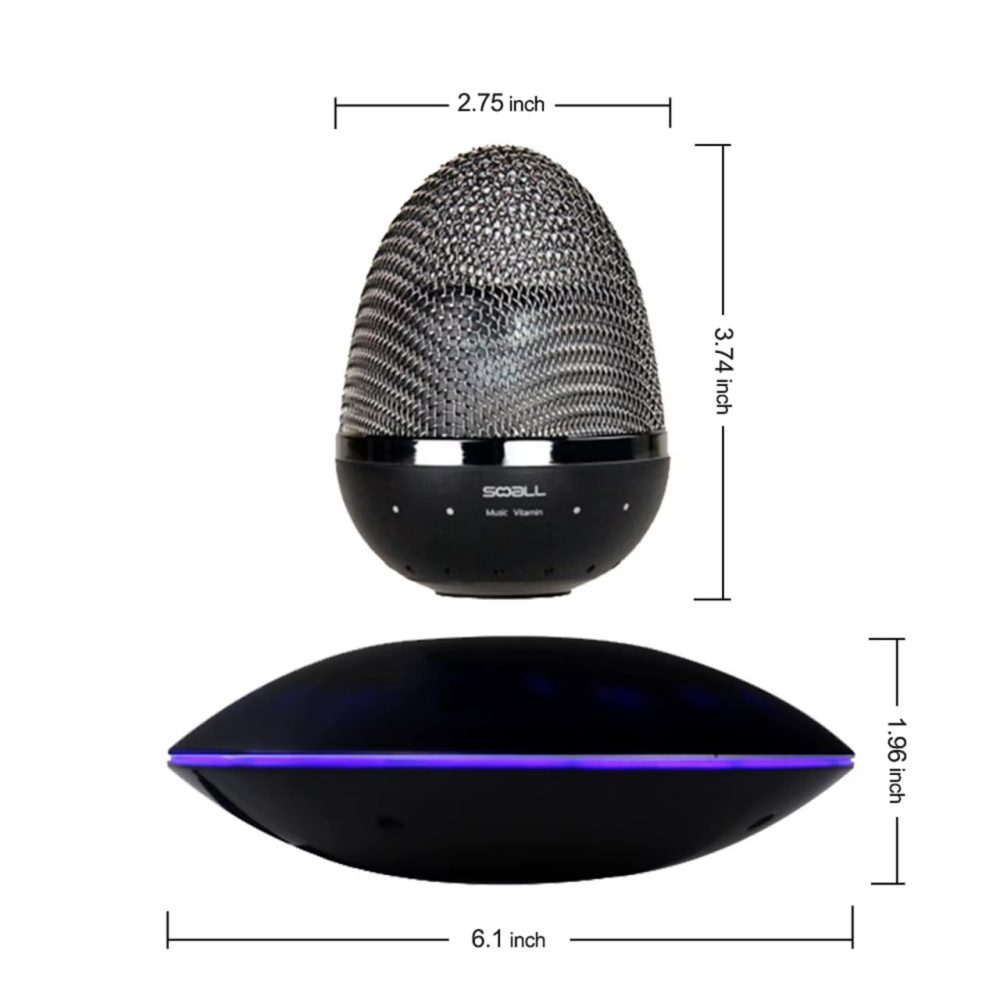 اسپیکر بلوتوث معلق  شیائومی مدل Floating Speakers wireless - Image 10