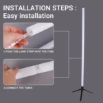 فلور لامپ RGB HZ-012 - Image 4