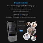 دستگاه مترجم صوتی هوشمند دوربین دار s80 pro - Image 6