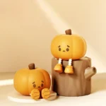 چراغ خواب طرح کدو - Image 2