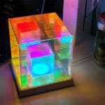 چراغ خواب مدل مکعبی ۳ بعدی - Image 2