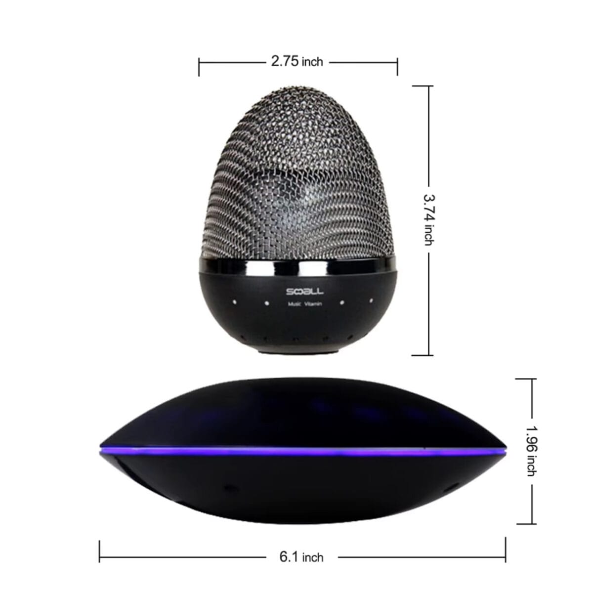 اسپیکر بلوتوثی معلق شیائومی مدل Floating Speakers wireless - Image 10
