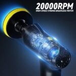 پولیش ماشین شارژی قابل حمل مدل Car Waxing Polisher - Image 4