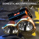 چراغ سر 2 قلو شارژی - Image 2