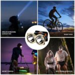 چراغ سر 2 قلو شارژی - Image 5