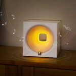 چراغ خواب فانتزی اسپیکر دار طرح ماشین زمان مدل LJC-203 - Image 7