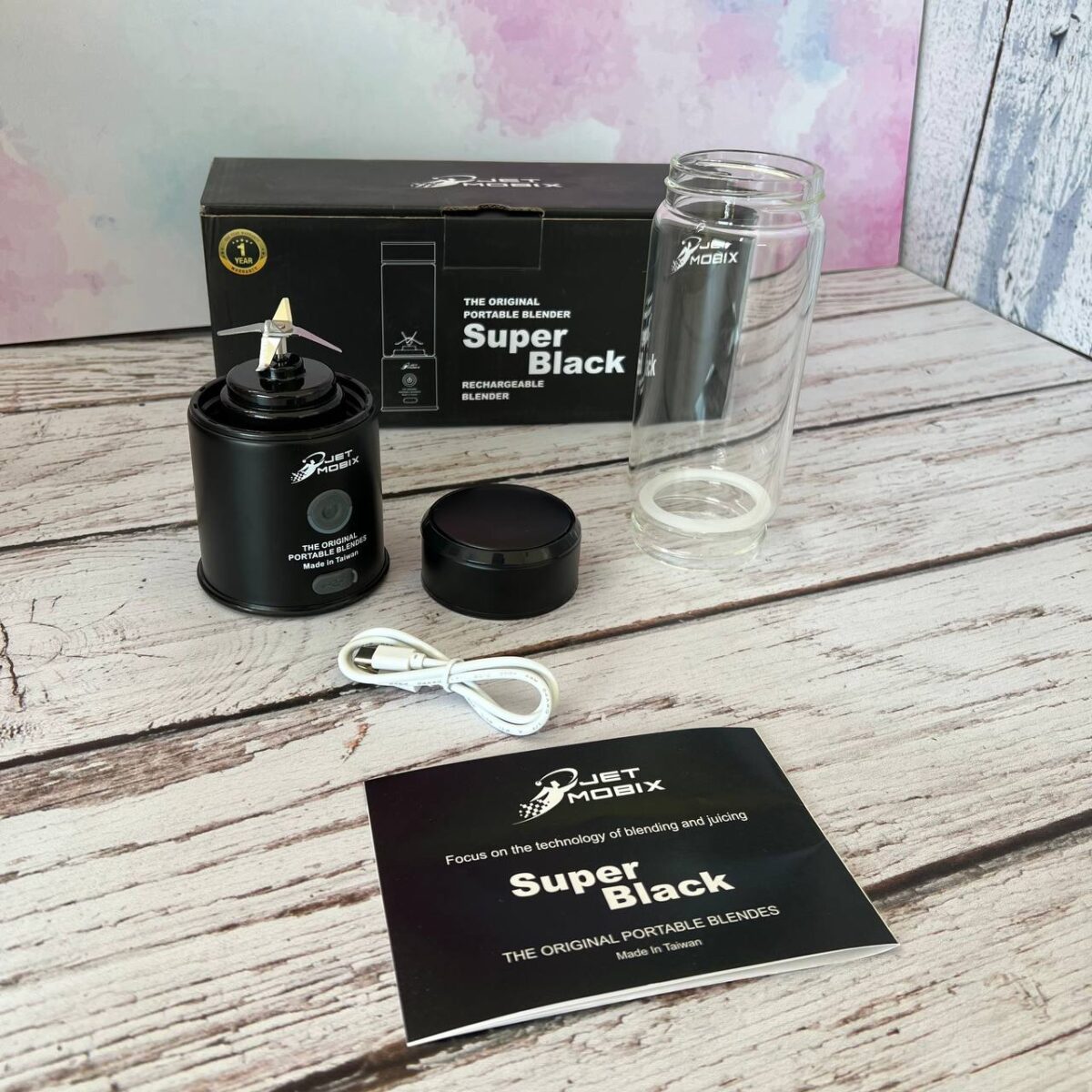 شیکر شارژی جت موبیکس Super black - Image 2