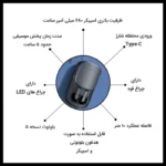 هدفون بی سیم لانگسدوم مدل06 cube x/TE - Image 8