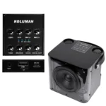 اسپیکر بلوتوثی قابل حمل کلومن مدل KS-150 KARAOKE مشکی - Image 5