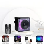 اسپیکر بلوتوثی قابل حمل کلومن مدل KS-150 KARAOKE مشکی - Image 4