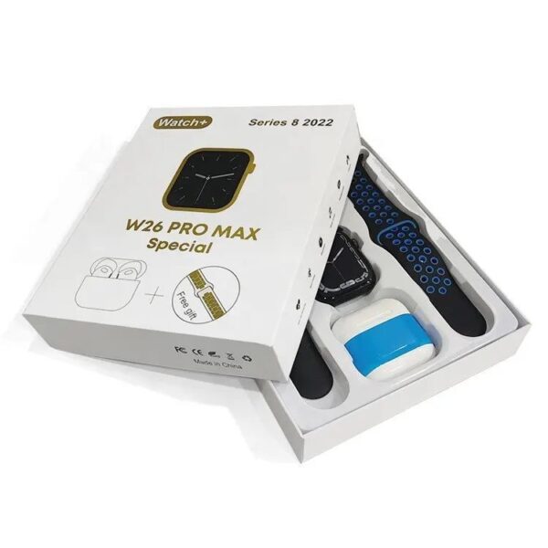 ساعت هوشمند W26 pro max با هندزفری تک بند
