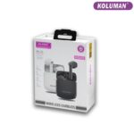 هدفون بی سیم کلومن مدل K-TW10 به همراه هندزفری مشکی گارانتی 12 ماهه تکنوپاز - Image 4