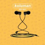 هندزفری کلومن مدل KE - 001 مشکی