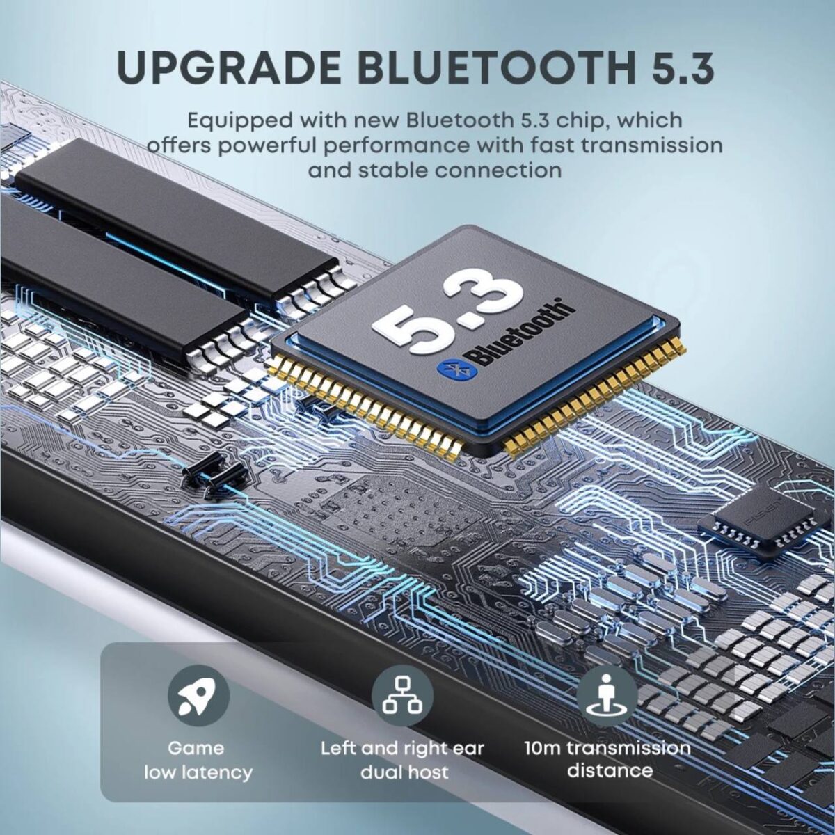 هندزفری بلوتوثی گیمینگ لانگسدوم مدل THETA TG11 - Image 6