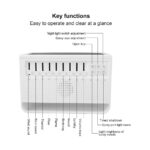 اسپیکر چراغ خواب دفیوزر آمبیانس ساز طبیعت مدل C221 - Image 10