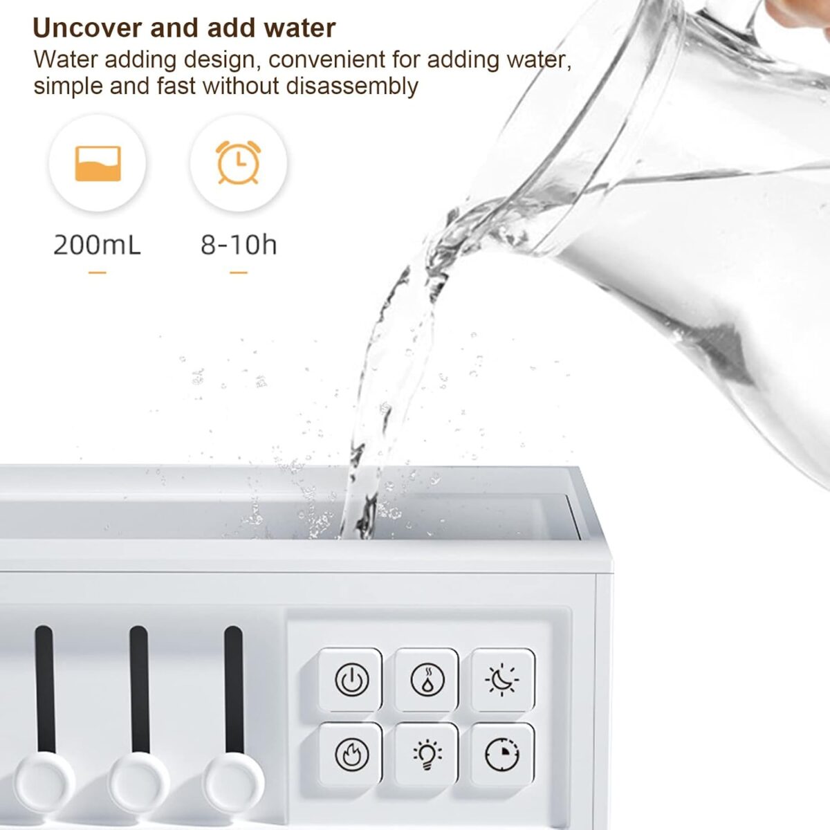 اسپیکر چراغ خواب دفیوزر آمبیانس ساز طبیعت مدل C221 - Image 7