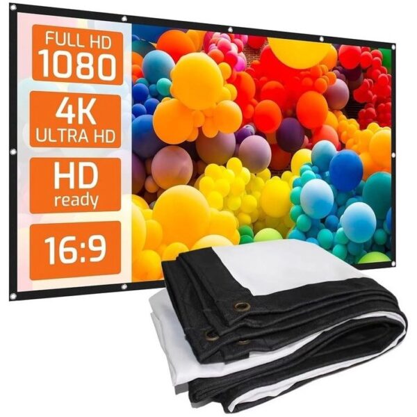 پرده ویدئو پروژکتور 100 اینچی