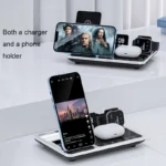شارژر وایرلس گرین لاین مدل 4in1 Wireless Charging Station - Image 4