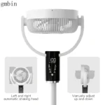 پنکه شارژی F5 هشت سرعته دارای کنترل wireless portable circulation fan - Image 7