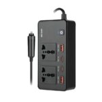 اینورتر و مبدل برق فندکی ماشین 200 وات گرین لاین Green Lion