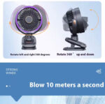 پنکه شارژی مدل S6 - Image 6