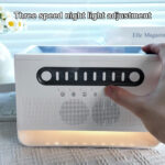 دستگاه بخور و پخش‌کننده صدا مدل Flame Air Diffuser با اسپیکر بلوتوث، چراغ خواب - Image 4