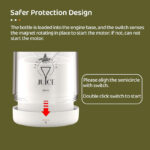 شیکر شیائومی مدل Fresh Juice ظرفیت 500 میلی لیتر - رنگ صورتی (اصلی) - Image 7