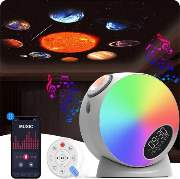 پروژکتور کهکشانی دیسک خور (13 فیلم) بلوتوث دار مدل BL-YHX06