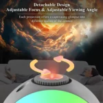 پروژکتور کهکشانی دیسک خور (13 فیلم) بلوتوث دار مدل BL-YHX06 - Image 7