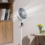 پنکه شارژی ایستاده هوشمند خانگی مدل SAINTCIAGA