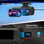 دوربین فیلمبرداری ثبت وقایع خودرو مدل OK309-4K-WiFi - Image 8