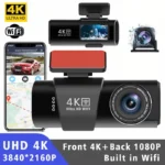 دوربین فیلمبرداری ثبت وقایع خودرو مدل OK309-4K-WiFi - Image 5