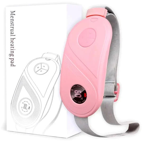 کمربند ماساژور و گرم کننده تسکین درد قاعدگی مدل Massage and heating belt to relieve menstrual pain برند اورجینال چین