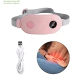 کمربند ماساژور و گرم کننده تسکین درد قاعدگی مدل Massage and heating belt to relieve menstrual pain برند اورجینال چین - Image 4