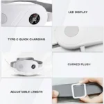 کمربند ماساژور و گرم کننده تسکین درد قاعدگی مدل Massage and heating belt to relieve menstrual pain برند اورجینال چین - Image 5