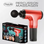 ماساژور ضربه ای حرفه ای ( دارای 4 سر مختلف ) مدل PERCUSSION MASSAGER برند Fine Life