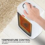 فن هیتر و بخار برقی رومیزی PTC906 - Image 6