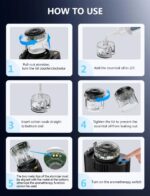 شارژر و خوشبو کننده پنج کاره فندکی خودرو W&O مدل Starlight - Image 6