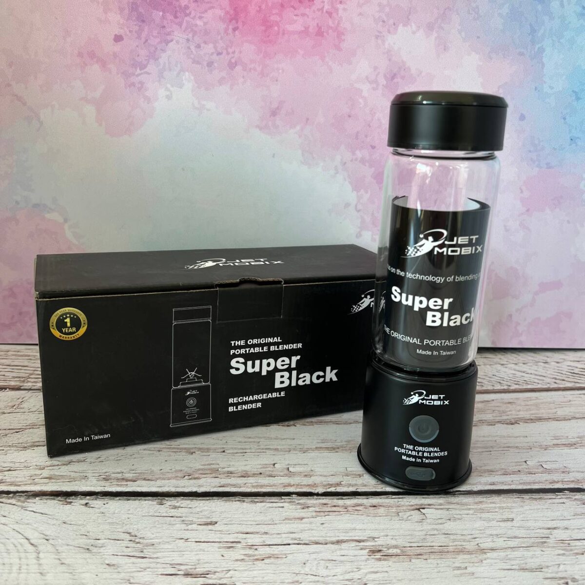 شیکر شارژی جت موبیکس مدل Super black گنجایش 0.45 لیتر - Image 4