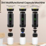 اسپرسو ساز مدل KF-JN-2 شارژی و قابل حمل 3in1 - Image 5