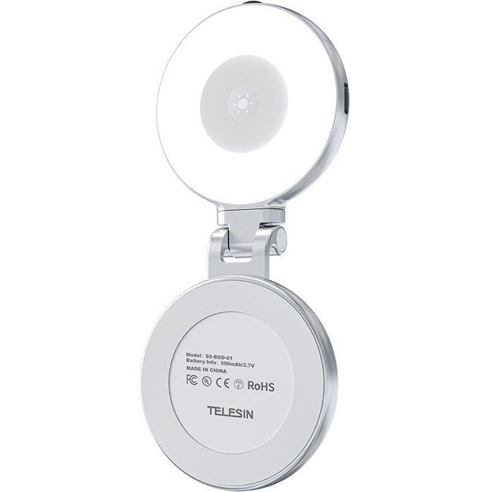 IMG_20251202_150405_578 رینگ لایت سلفی مغناطیسی Telesin C03 - Image 1