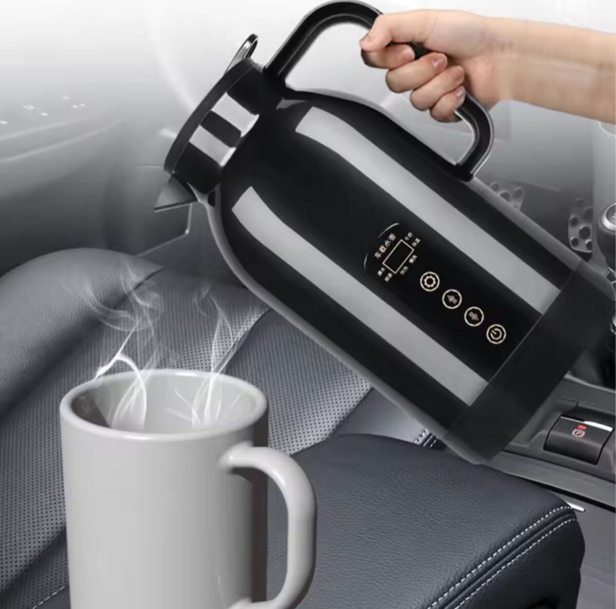 فلاسک فندکی ماشین مدل Rc-1300a - Image 5