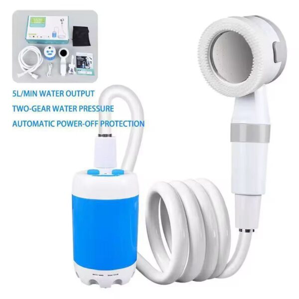 دوش مسافرتی شارژی electric shower